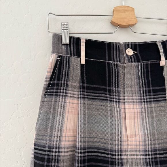 NWT Urban Outfitters UO Plaid Helena Trouser Pants Size S - Picture 8 of 12